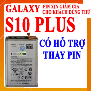 Pin Webphukien cho Samsung Galaxy S10 Plus Việt Nam EB-BG975ABU 4100mAh